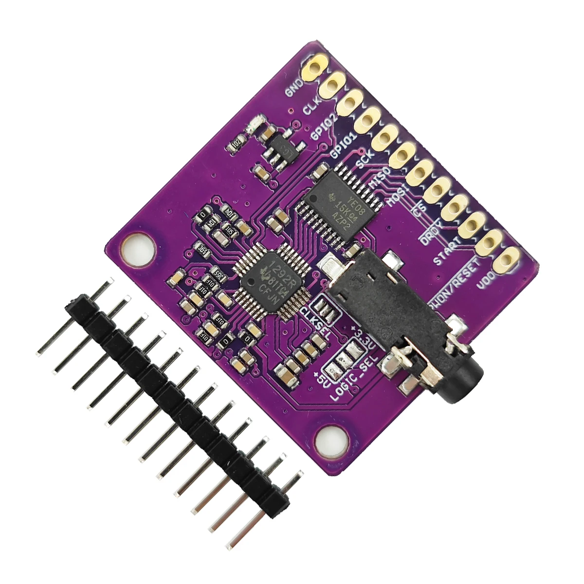 ADS1292R Analog front-end IC for ECG and respiration measurement