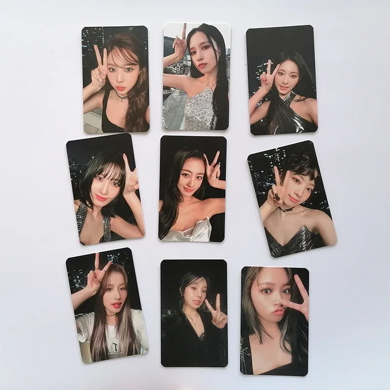 9Pcs/Set TWICE Kpop New Album Lomo Cards Photocards Photo Card for Collection Fans Gift Kpop  Kpop Photocards  Stationery Set