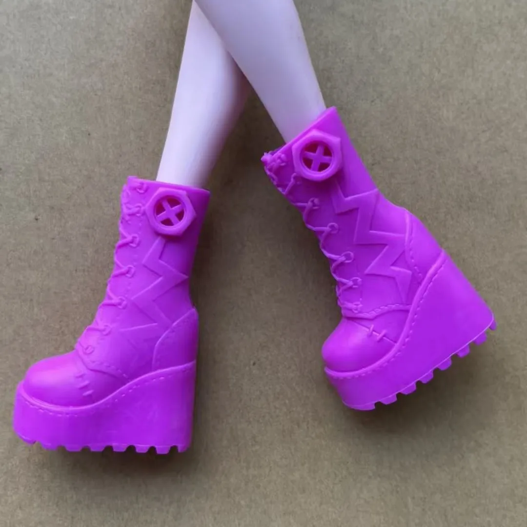 1/6 Monster Doll Shoes Boots Sandals DIY Dressing Accessories Unique Personality Toy Parts for Female Dolls Decors - view 6