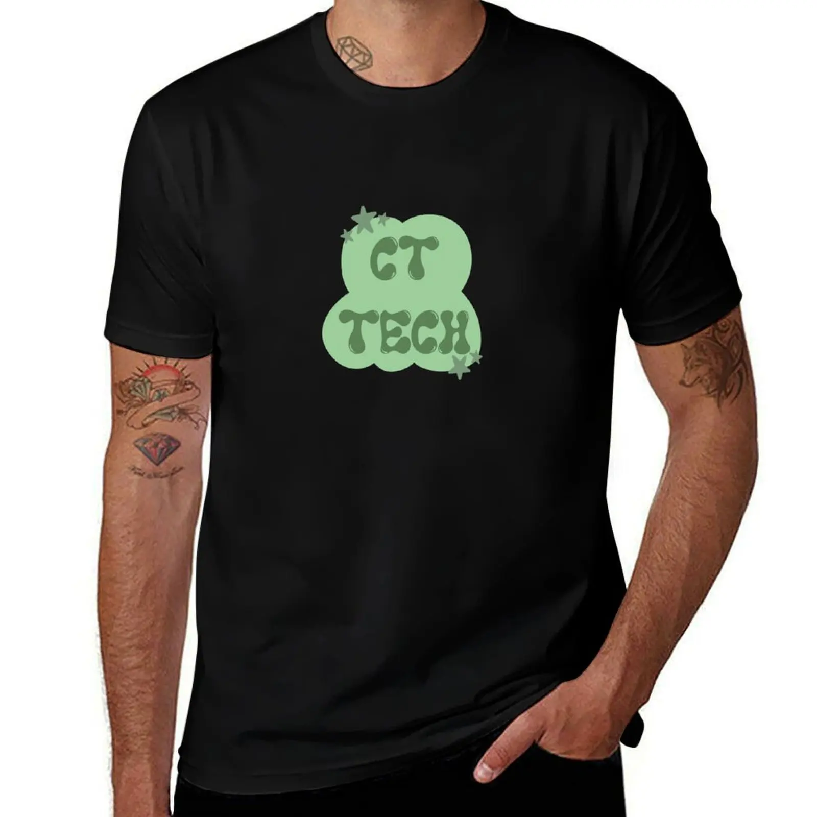 

CT Tech T-Shirt hippie clothes cotton graphic tees football t shirt t shirts for men graphic