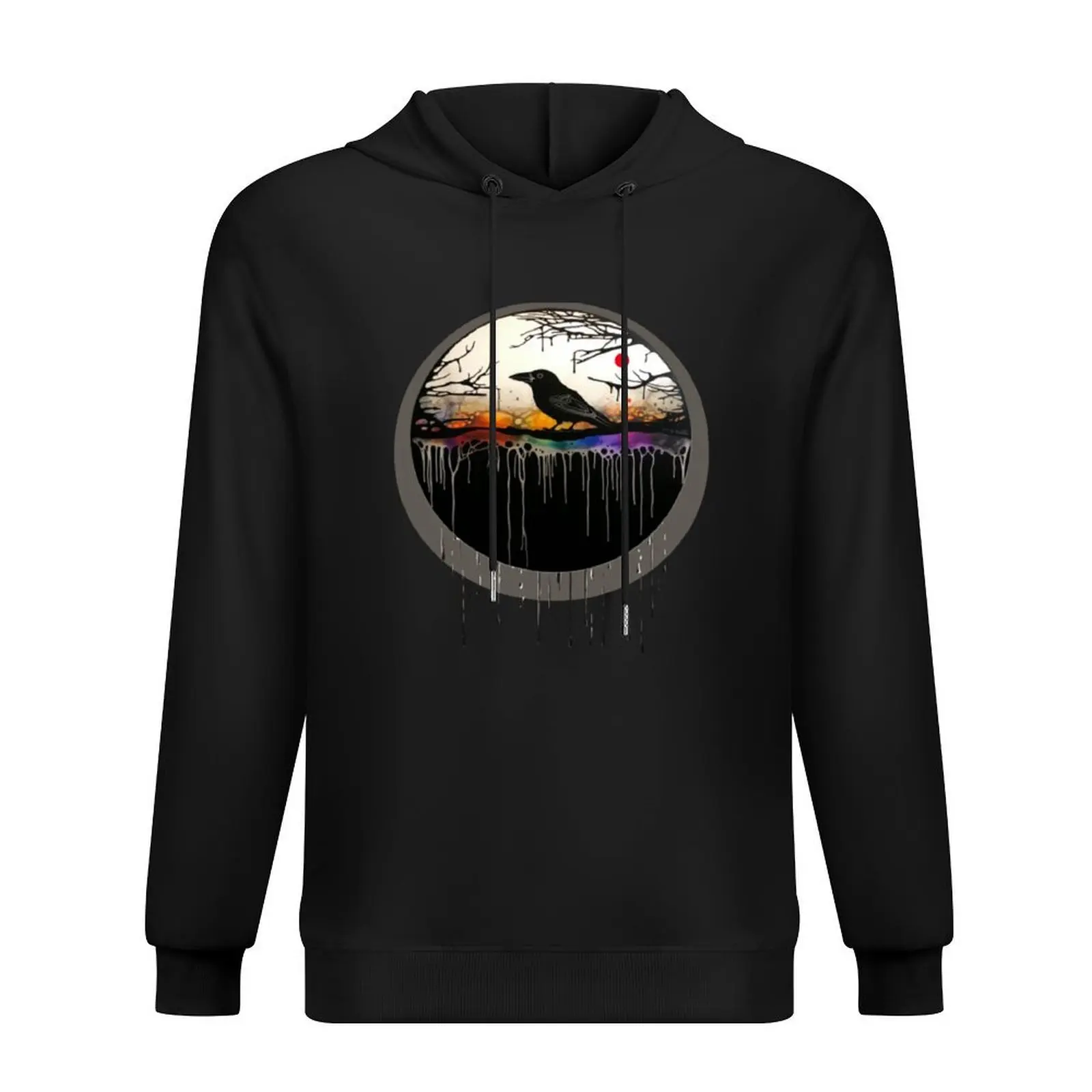 

Raven Hoodie men's sweat-shirt set korean autumn clothes mens clothes men clothes mens hoodies