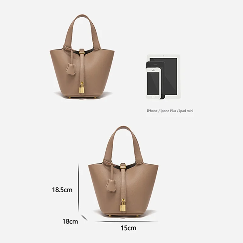 Small niche design, vegetable basket, women's bag, exquisite and simple handbag - view 4