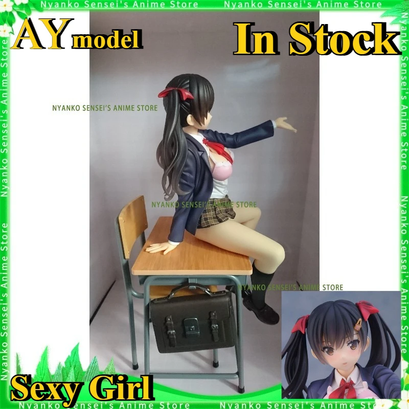 

【AY】Futaba Ayaka 1/7 China Ver. Двойной хвост JK, униформа, красивая фигурка девушки, аниме, модели, игрушка, кукла, подарок, хобби, коллекционная