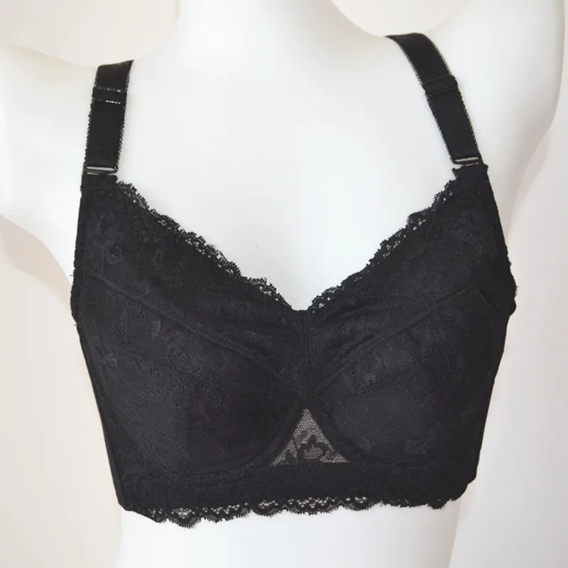 

Женский сексуальный кружевной бюстгальтер с эффектом пуш-ап, нижнее белье, женский бюстгальтер больших размеров, женский бюстгальтер B C D E F G H Cup 34 36 38 40 42 44