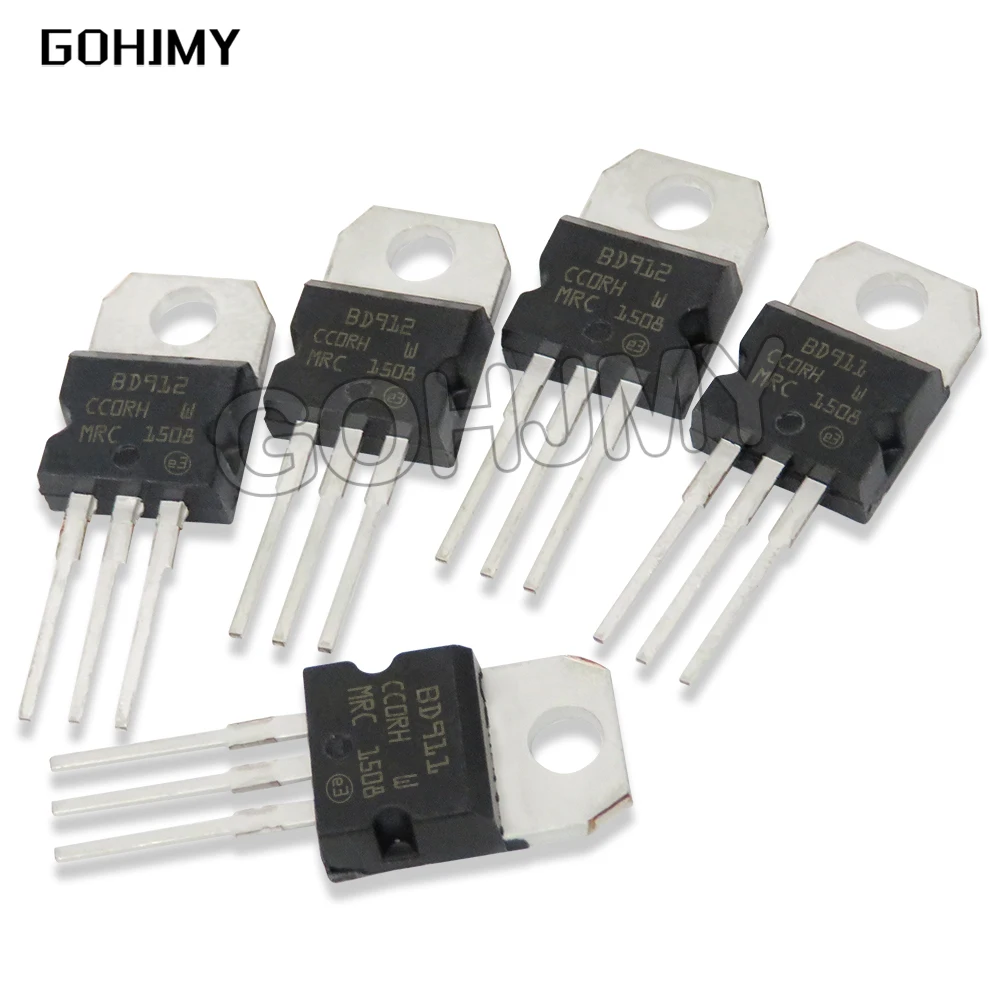 10 Uds BD912 TO-220 BD911 TO220 transistor nuevo