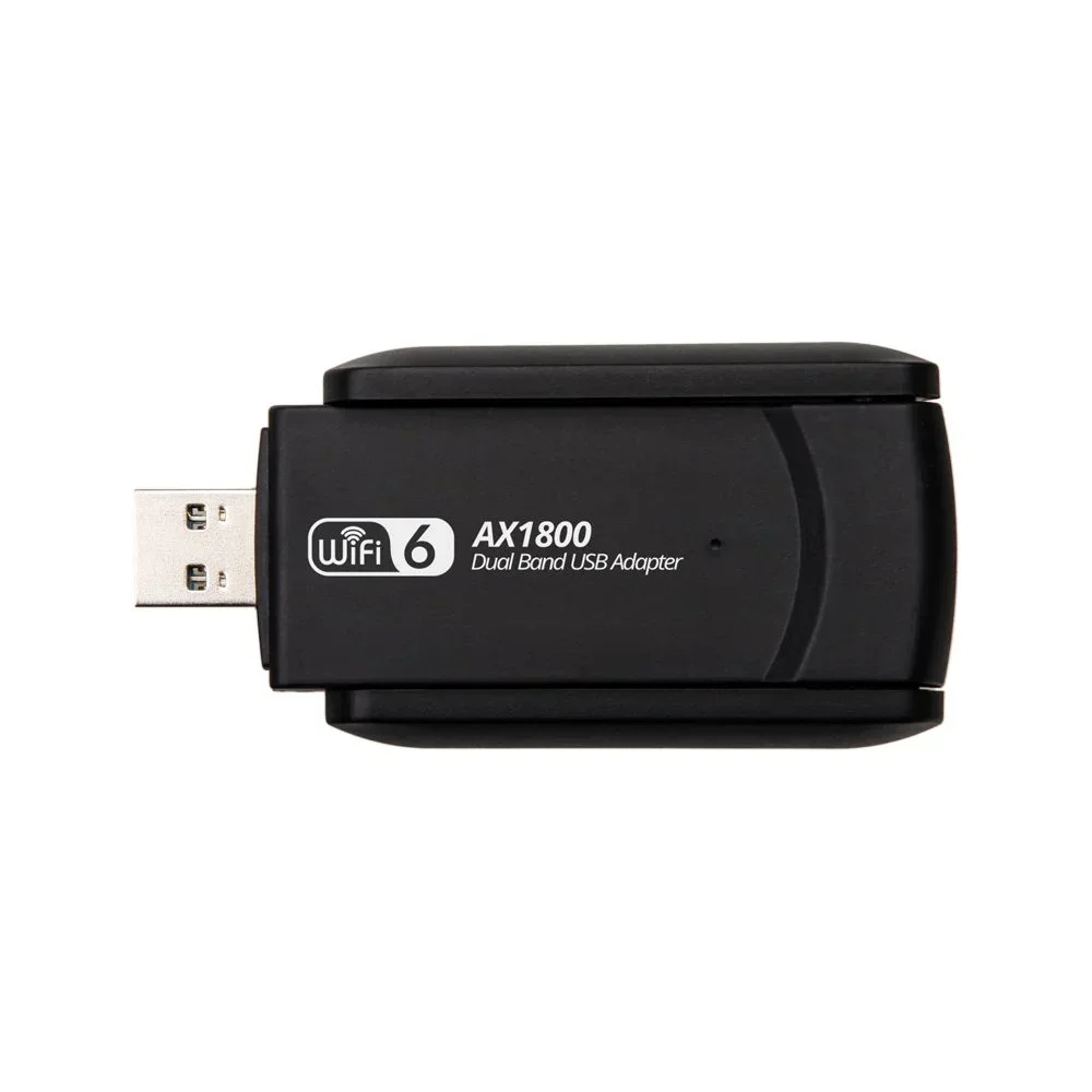 AX1800 WiFi 6 USB3.0 Wireless Dongle 2.4G&5GHz Dual Band Network Card MTK7921AU WiFi6 Adapter High Speed For Windows 10 11 PC
