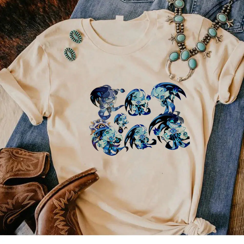 

Shadow Milk Cookie top tees female Retro women Graphic University tshirt Grunge Digital Pastel Pop Culture 2000s women