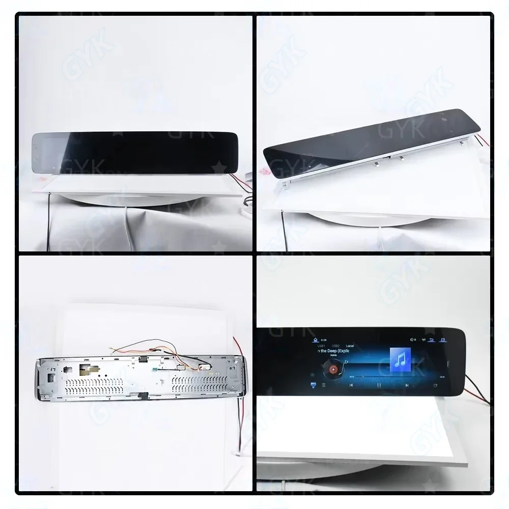 Picture 7: Dual Screen Carplay Car Multimedia Player For Mercedes-Benz G-Class W463 2019-2025 Android Auto GPS Navigation Bluetooth 5.0 Hea