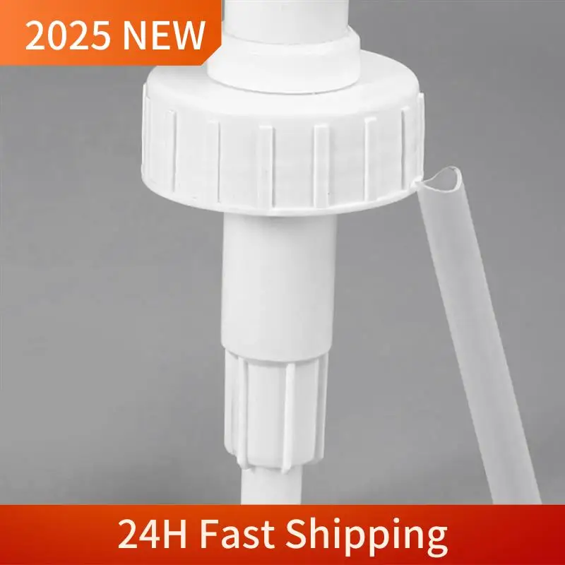 1 PCS Square Plastic Container With Pump Dispenser Milky White HDPE Travel Refillable Bottle