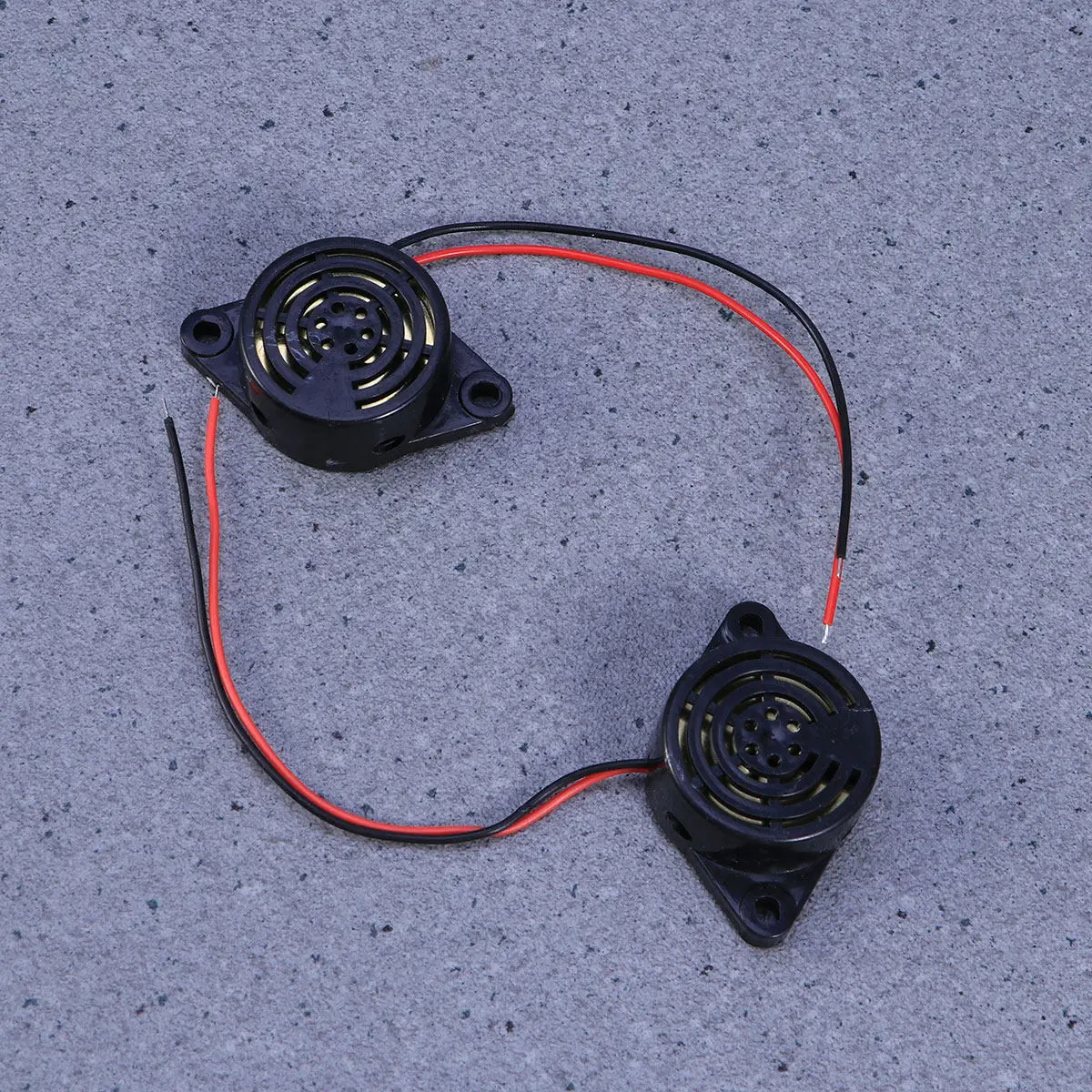 

2 шт. электронных зуммеров-сигнализаторов - 24В, постоянный звук, низковольтные, для промышленного использования, высокая громкость 90дБ, звуковой сигнализатор-бипер