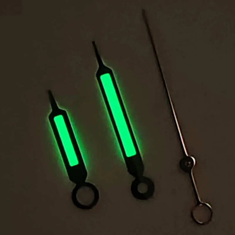 عالية الجودة تعديل بسيط تلميع الأخضر مضيئة 8*12*12 مللي متر ساعة الأيدي ساعة اكسسوارات لحركة NH35/NH36/4R/7S