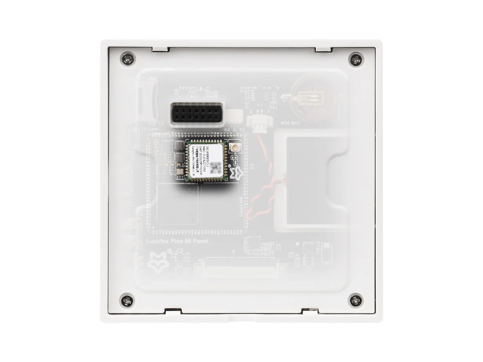 Placa de desenvolvimento Luckfox Core1106 Smart 86 Box, processador RV1106G2/RV1106G3, 0,5/1TOPS, 128 MB/256 MB DDR3L, opcional para sem fio
