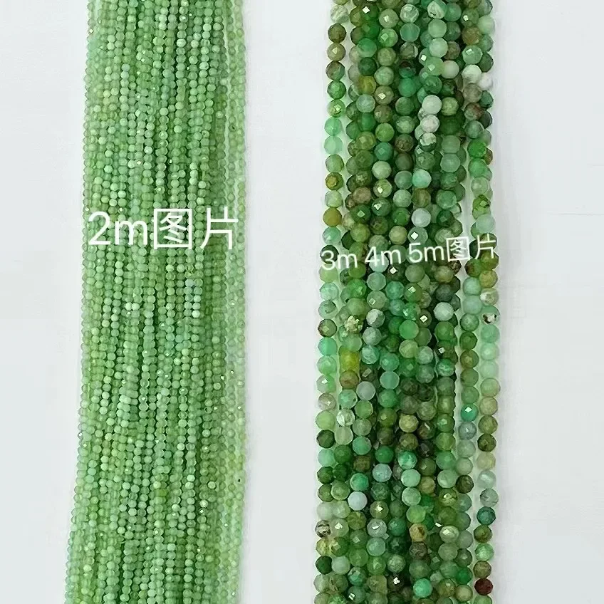 Natural Australian Chrysoprase jade Round Loose Beads Jewelry Making DIY Bracelet Necklace38cm Accessorie Manufacturer Wholesale