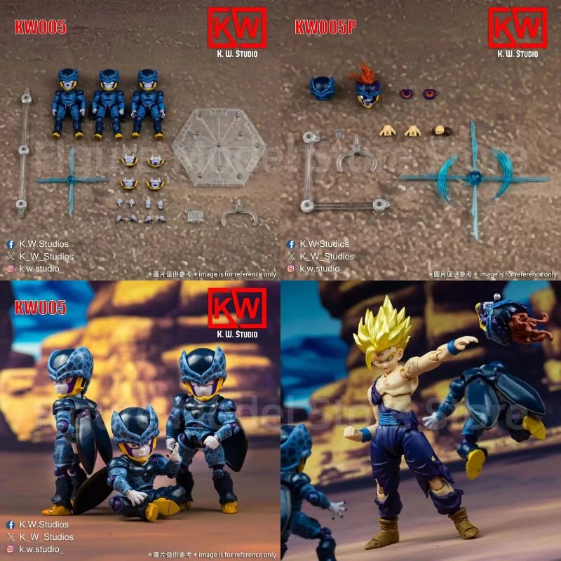 KW Studio KW005 KW005P SHF Tiny Monster Accessories Pack Anime Action Figure Model Toys