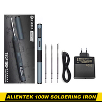 ALIENTEK T80 Electric Soldering Iron 100W Adjustable Digital Display Automatic Sleep BGA Precision Soldering Iron Repair Tool