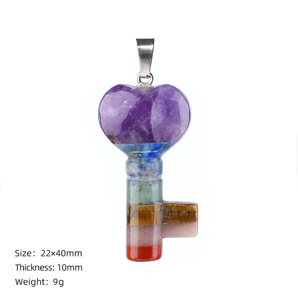 Rainbow Stone Crystal Pendant for DIY Jewellery Making