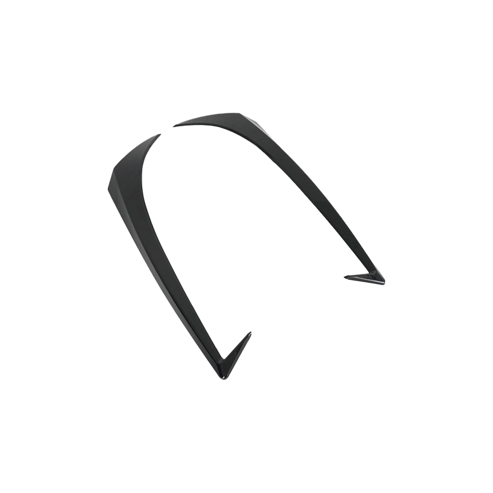 لكزس IS جميع الموديلات IS300h IS350 F-Sport 2021-2025 المصد الخلفي اكسسوارات السيارات لامع أسود ألياف الكربون رسمت