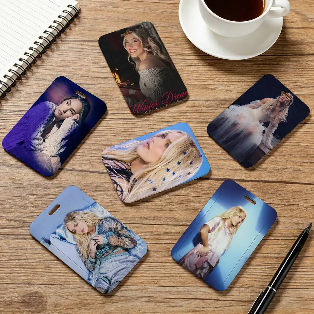 Singer F-Freya Skye Card Cover Bag Business Work Name Card Badge Holders Unisex Credit Card Business Bus ID Holder Case