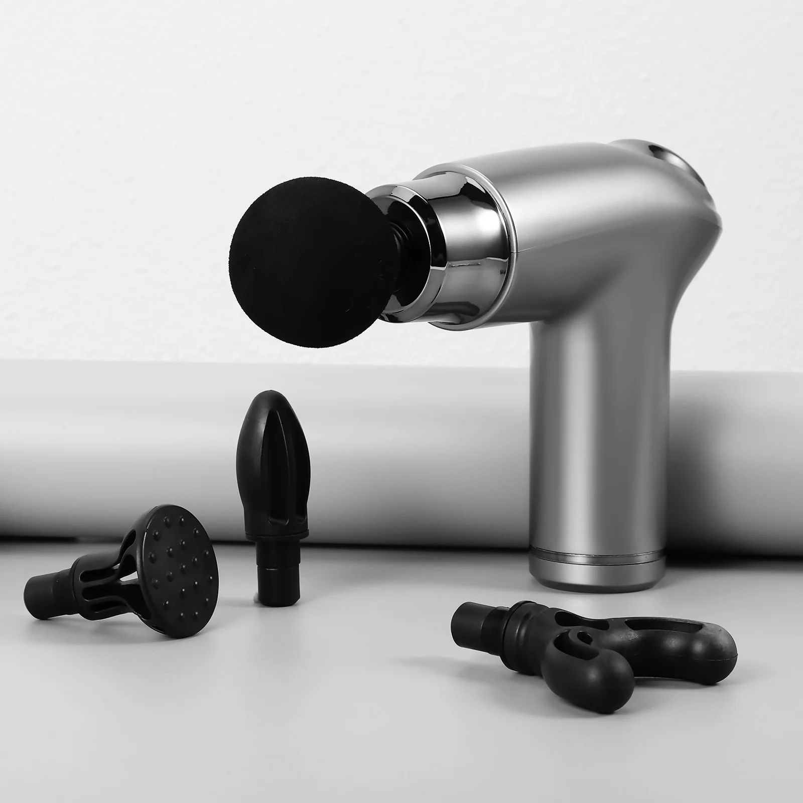 

Mini Electric Fascia Gun Muscle Massager Quiet Long Lasting Portable Percussion Massage Tool Back Relaxation Small Massager