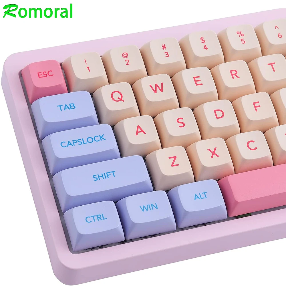 XDA Keycaps PBT Dye Sublimation Keycaps For MX Switch 61/64/68/87/96/104/108 Keyboard Keycaps Mechanical Keyboard