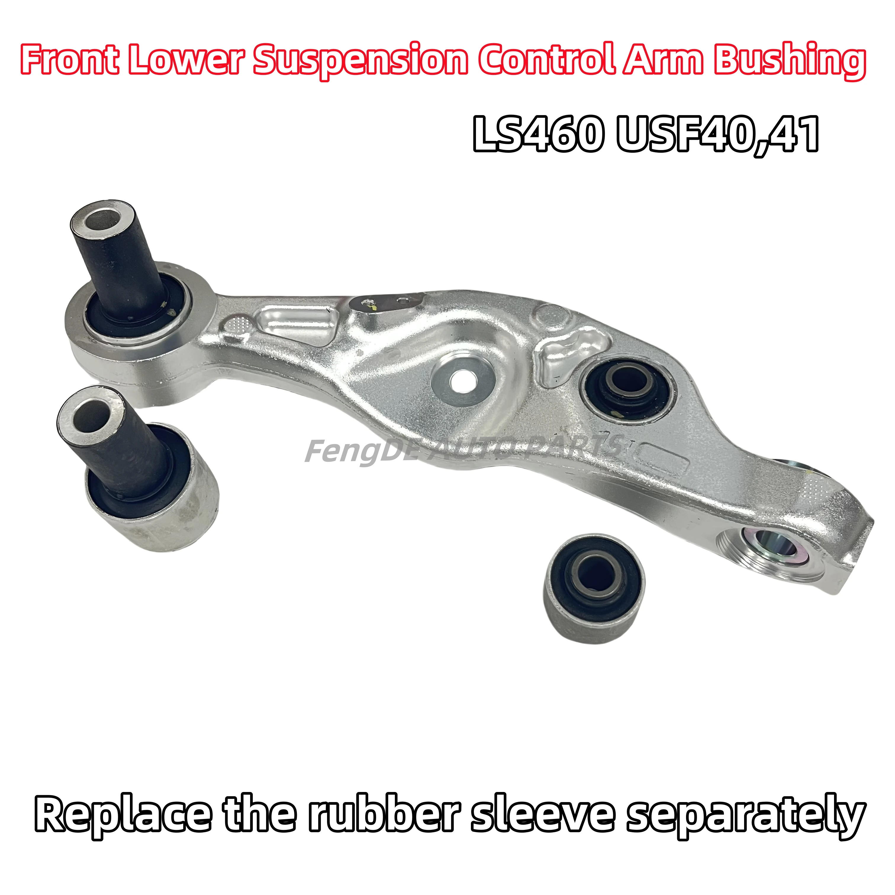 

1 Set Front Lower Suspension Control Arm Bushing Suitable For Lexus LS460 460L USF40 2006-2012 48640-50070 4862050070 4864050070