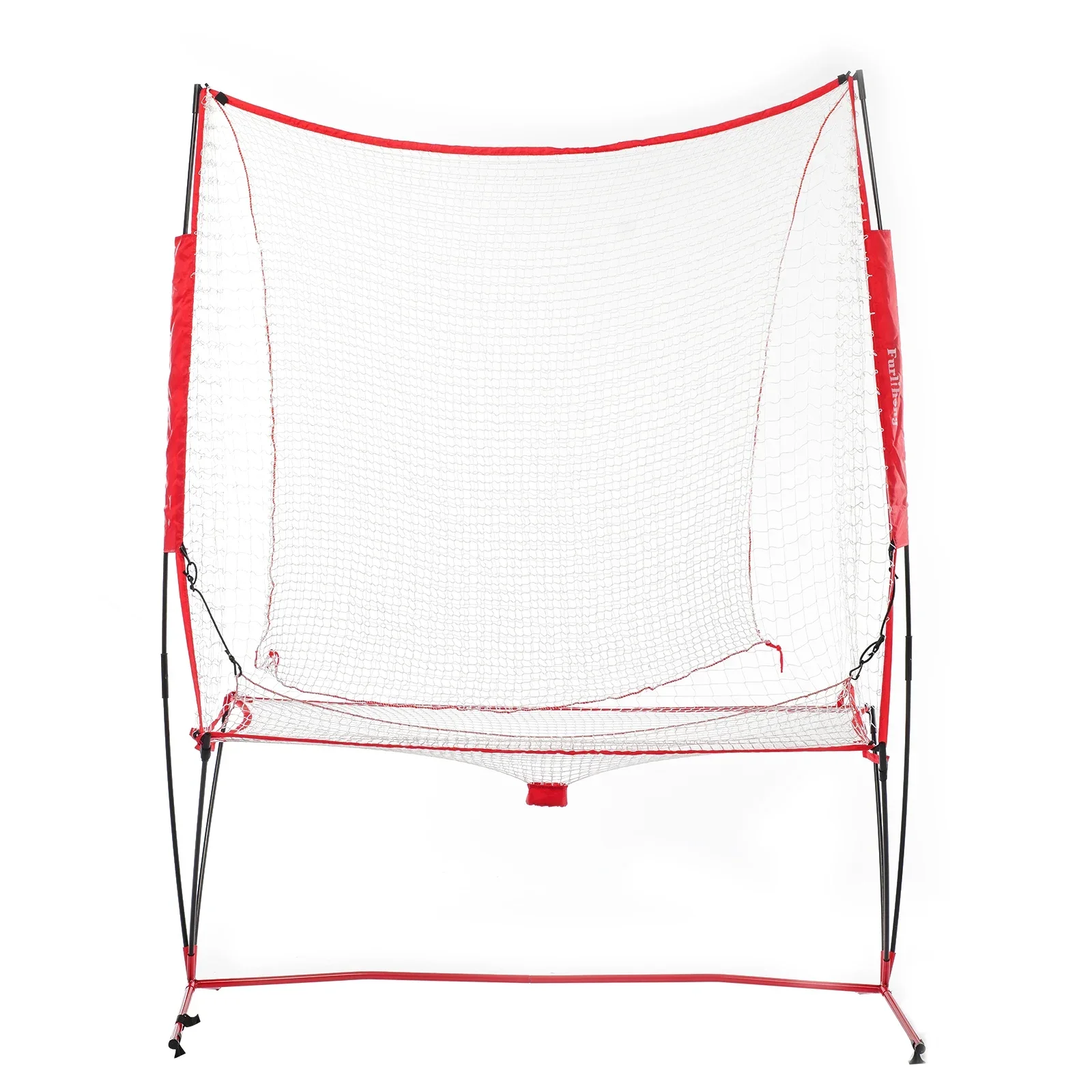 

Furlihong NT01 Baseball & Tennis Ball Recycling System Net, 6 x 7ft, Portable polyester Net and Fiberglass Frame