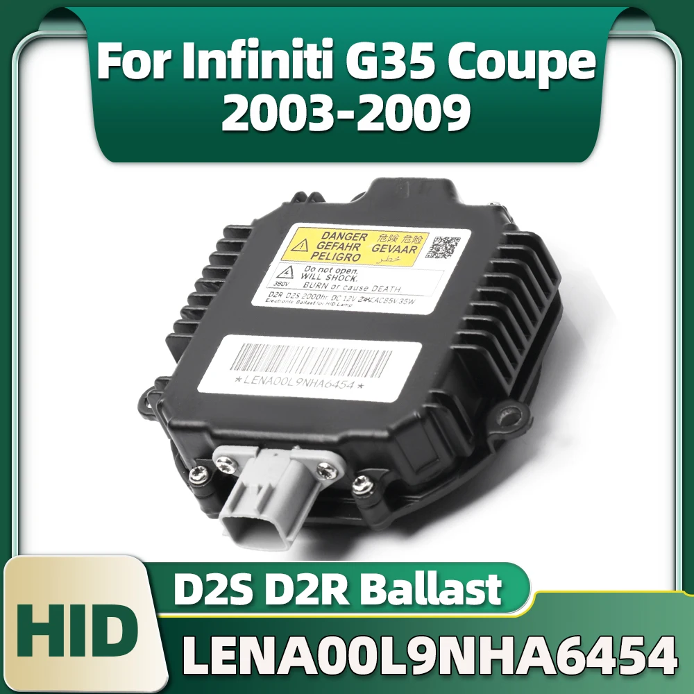 

Car Headlight D2S D2R Xenon HID Ballast LENA00L9NHA6454 NZMNS111LBNA For Infiniti G35 Coupe 2003 2004 2005 2006 2007 2008 2009