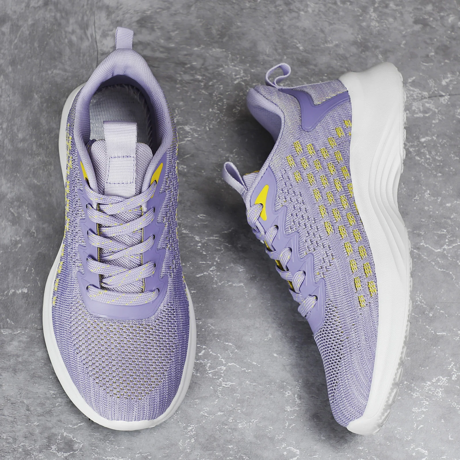 Buty damskie LAVENDER Lekkie buty do biegania dla kobiet Trampki Wygodne buty sportowe Jogging Tennis