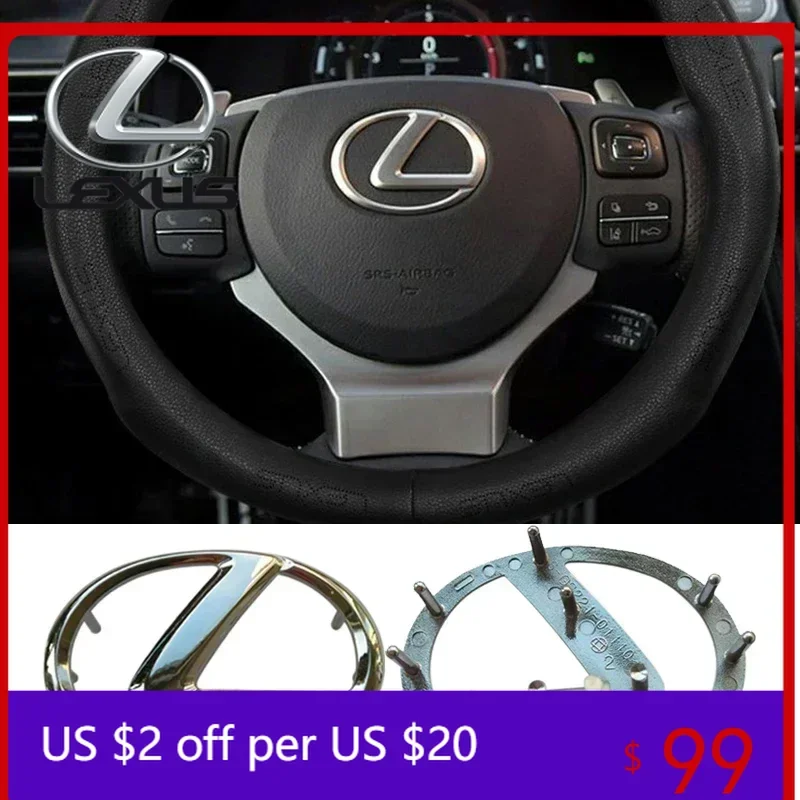 

Накладки на руль из АБС-пластика с эмблемой для Lexus CT200 ES250 ES330 RX350 NX300 RX270 IS250 IS350 GX460 GS3