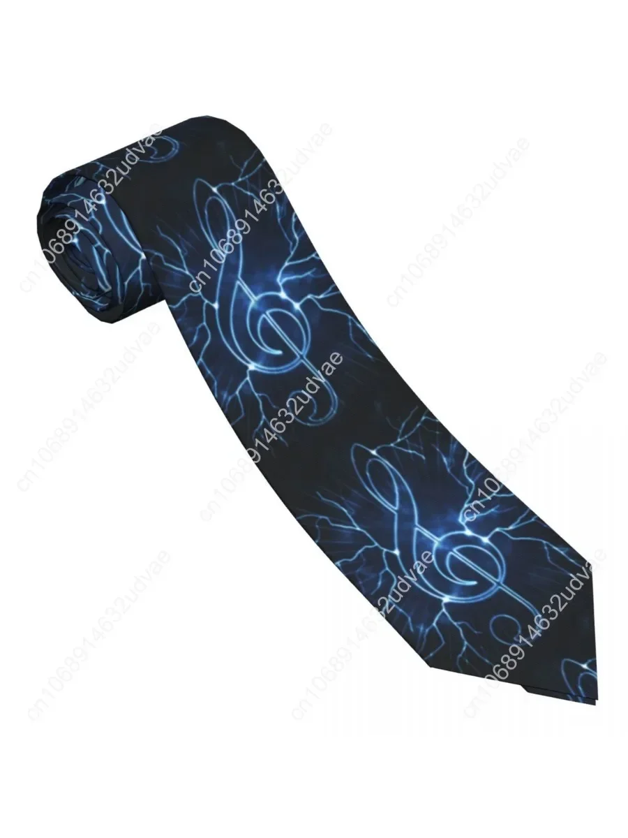 

Classic Tie for Men Silk Mens Neckties for Wedding Party Business Adult Neck Tie Casual Music Notes Tie