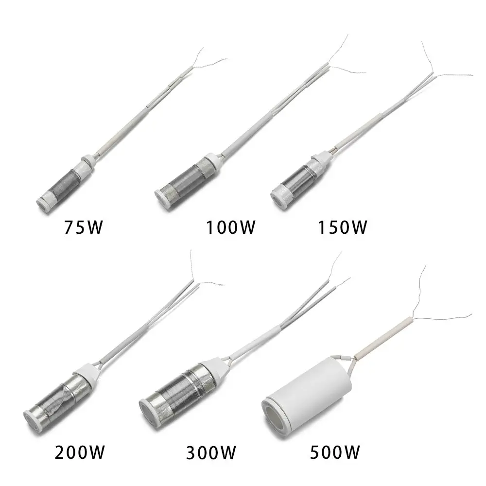 220V 75W100W150W200W300W500W rdzeń lutownicy wymiana elementu grzejnego grzejnik ceramiczny narzędzie do spawania rdzenia