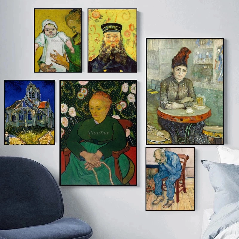 5D AB  Diamond Painting Van Gogh's World Belief Diamond  Embroidery DIY Full  Rhinestone Craft Wall Art Home Decor Gift