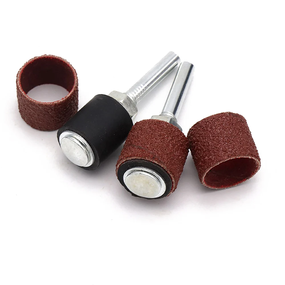 

20/42pc Sanding Drum Kit Grit 60 80 Sanding Band for Dremel Sleeves For Electric Mini Angle Grinder Sanding Mandrels Accessories