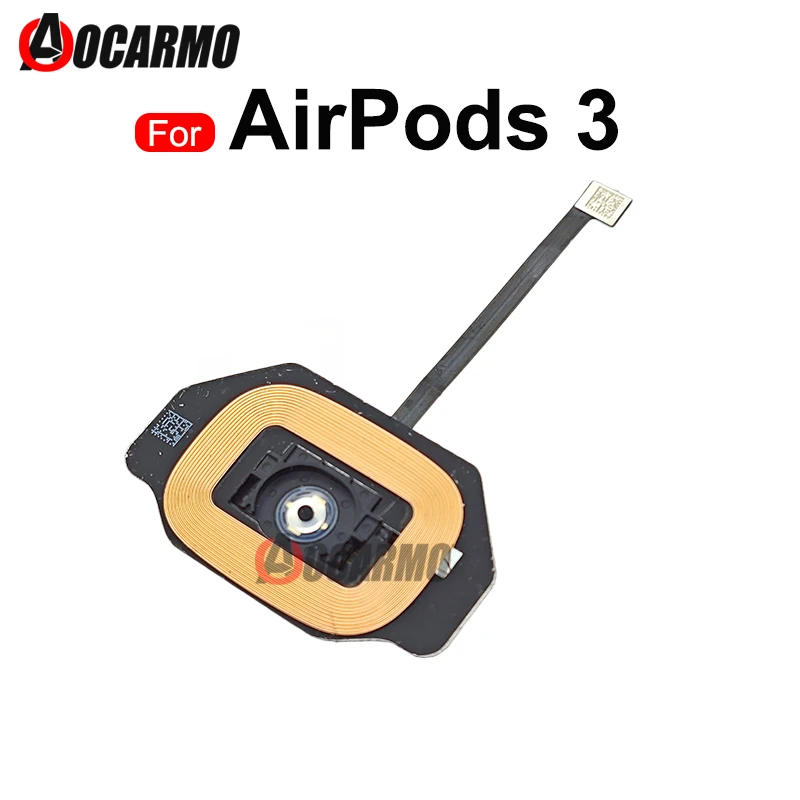 For Apple AirPods 3 Airpods3 Earphone Battery Compartment Wireless Charging Coil Module Flex Cable Replacement Parts