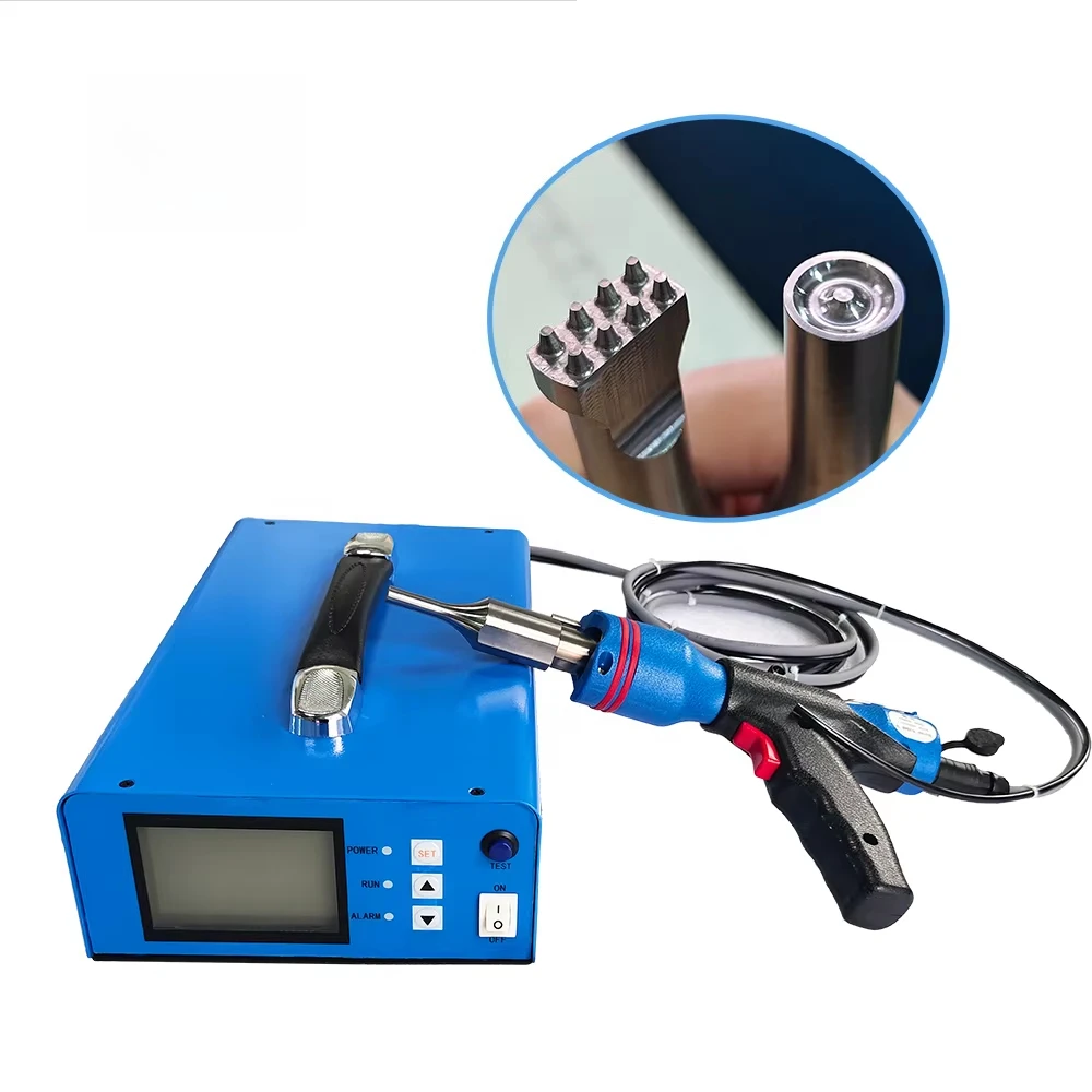 

Portable Ultrasonic Plastic Spot Welding Machine Car Panel Spot Welding Mini Small Size Digital LCD Screen Ultrasonic Generator