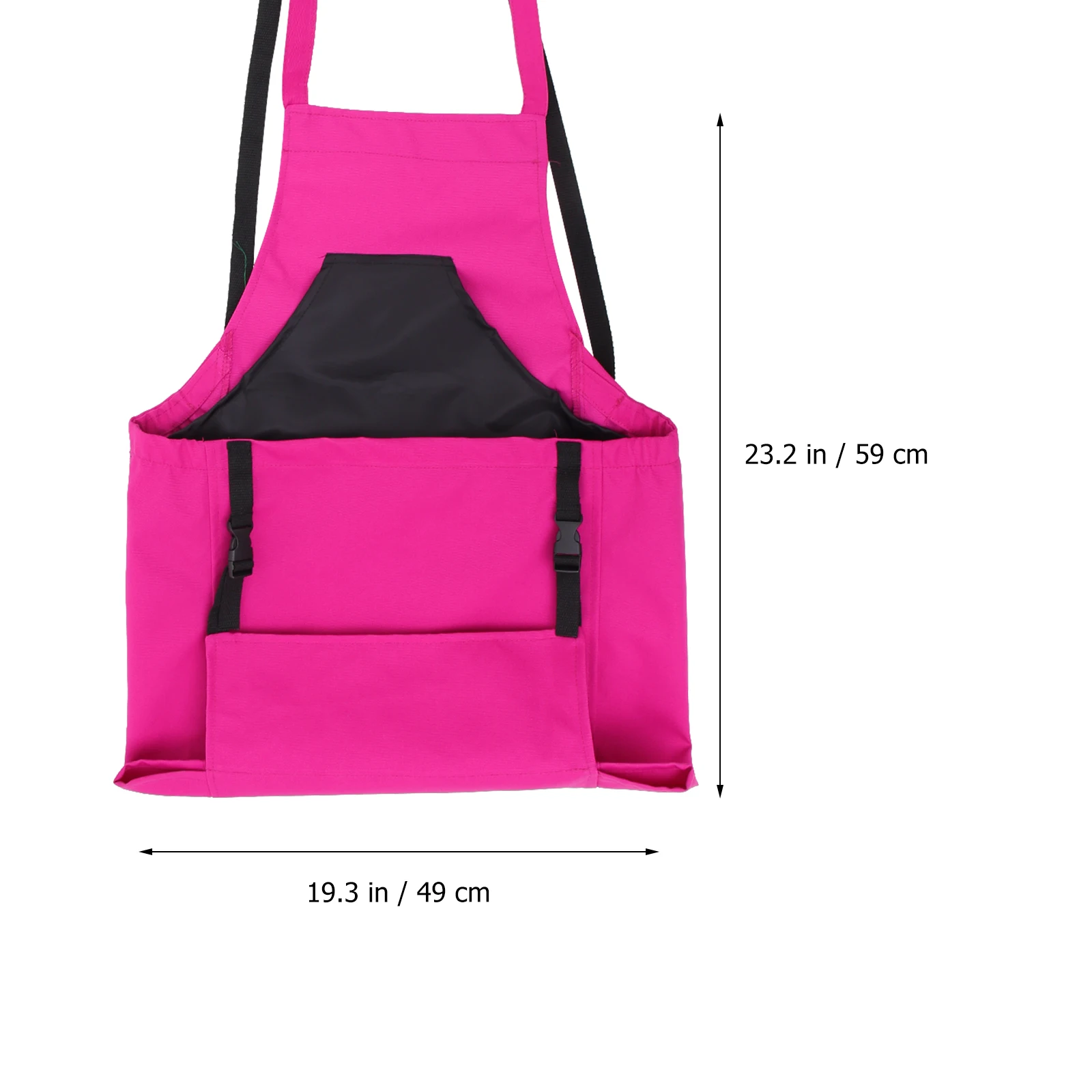 

Large Pocket Apron for Fruit Picking Cotton Canvas Harvest Garden Vegetable Pouch Adjustable Belt Storage Bag