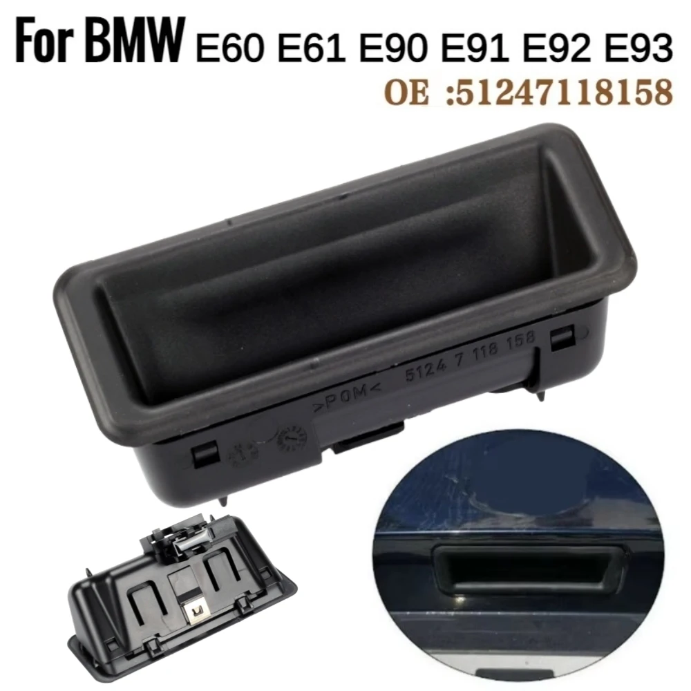 Auto Hinten Tür Kofferraum Schalter Stamm Griff 51247118158 für BMW 1 3 5X1X5X6 Serie E82 E88 E90 E91 E92 E93 E60 E61 E84 E70 E71