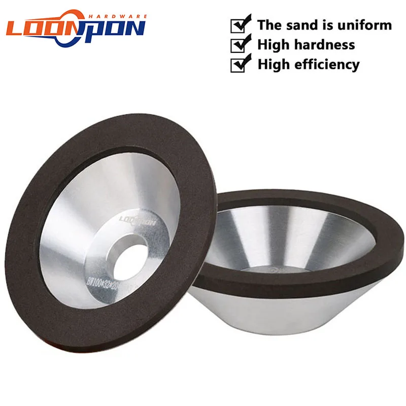 75/100/125/150mm Diamond Grinding Wheel Cup Grinder Disc for Carbide Cutter Sharpener 1Pc 120/150/180/240/320/400#