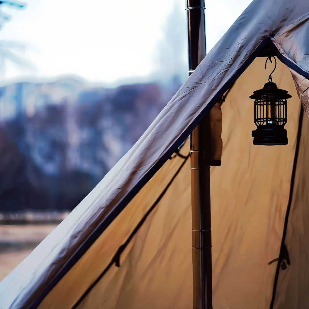 

7 Pieces Wood Burning Stove Chimney Pipe Kit 30cm by 6cm Stainless Steel for Outdoor Camping Tents and Shelters