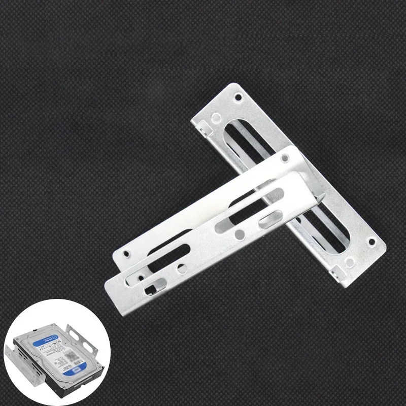 2 PCS/Set 3.5 polegada Universal Hard Drive Suporte Adaptador para 5.25 polegadas Bay - 3.5 a 5.25 HDD Drive Adapter Bracket