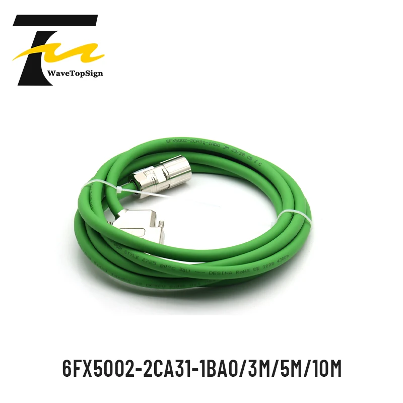 

WaveTopSign Incremental Encoder Cable 6FX5002-2CA31-1BA0 6FX5002-2CA31-1AD0 6FX5002-2CA31-1AF0 for Siemens 1FK7 Servo Motor