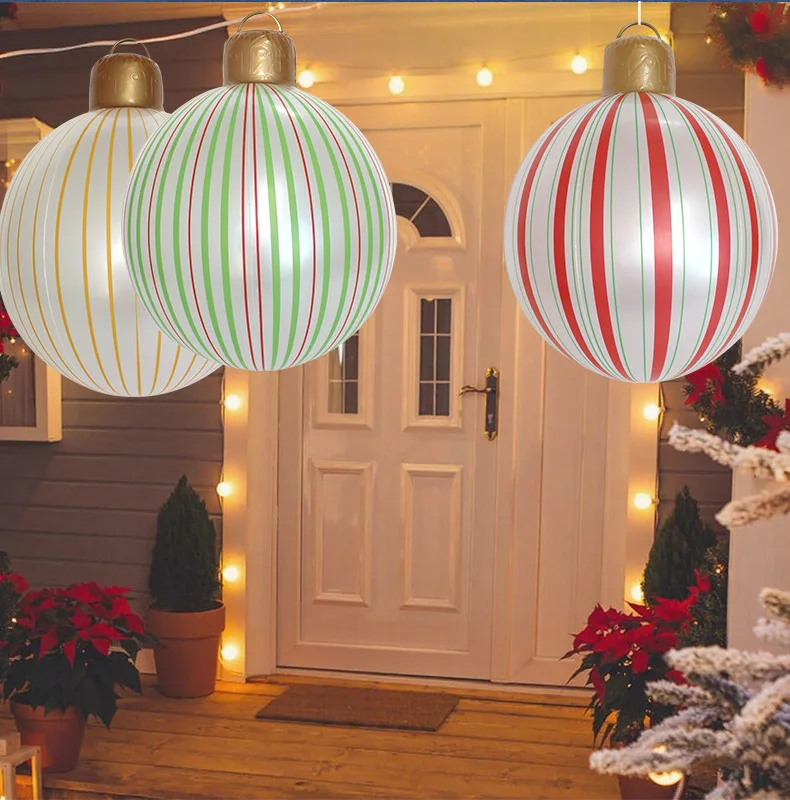 

Inflatable PVC Ball LED Balloons For Christmas Party Decorations New Year Home Decor Birthday Baby Shower Wedding Accessories