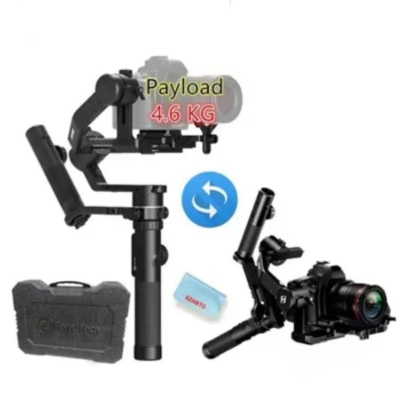 New FeiyuTech Feiyu AK4500 4.6kg Payload 3-Axis Handheld Gimbal Stabilizer With Remote Follow Focus Anti-shake For Camera DSLR