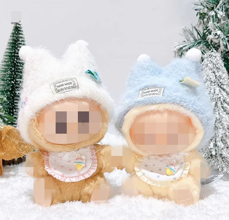 

Подходит для одного второго поколения, одежды 17 см, виниловых кукол, милых шапочек и салфеток со слюной, костюмов для сидения на вечеринках, детской одежды