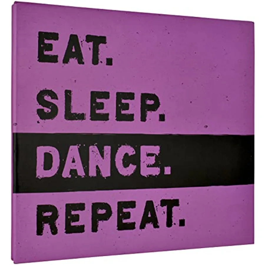 

Expandable 10-Page Sports Scrapbook Album with 12 x 12 Inch Pages, 13.5 x 12.5 Inch, Dance, Purple