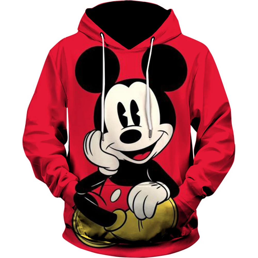 2024 Dousey עכבר 3d הדפסה hoodie mens נשים גברים מזדמנים ספורט pullover קריקטורה ילד ילד ילדה ילד ילד זונה רחוב אופנה