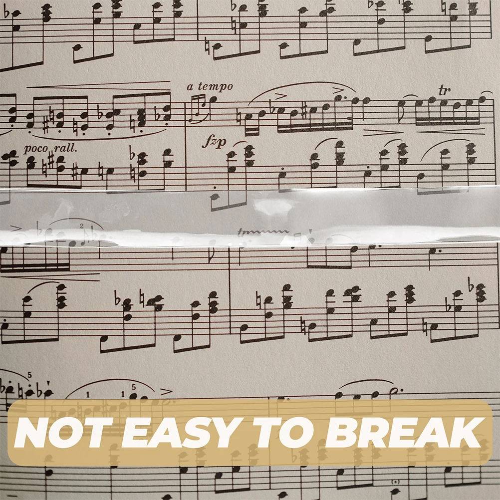 

4Pcs Piano Sheet Music Holder Clips Tpu Non- Music Score Folder Page Clips Book Holder for Performance