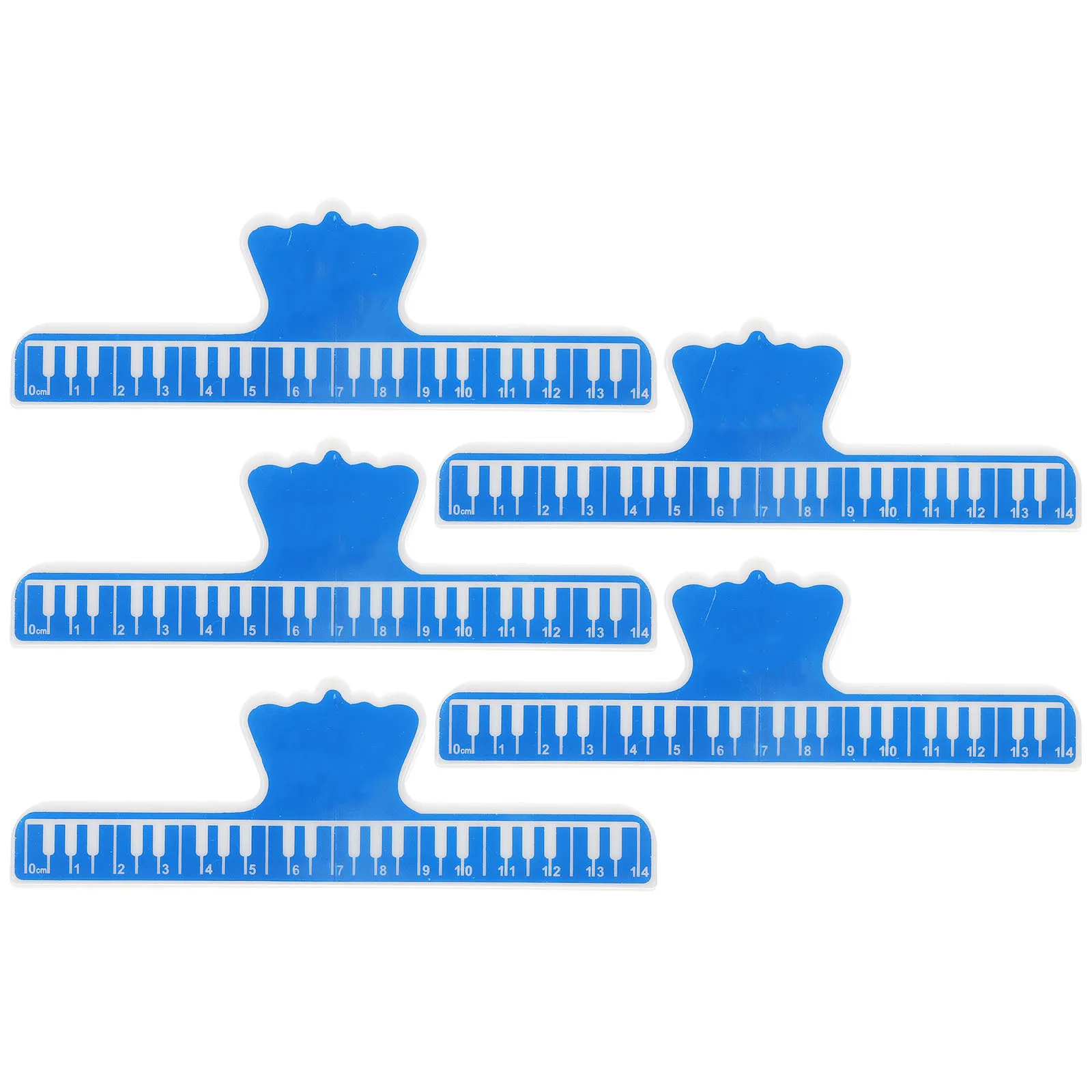 

5pcs Music Sheet Clip Plastic Page Holder For Piano Score Book Reading Portable Durable Music Book Clamp Instrument Accessories