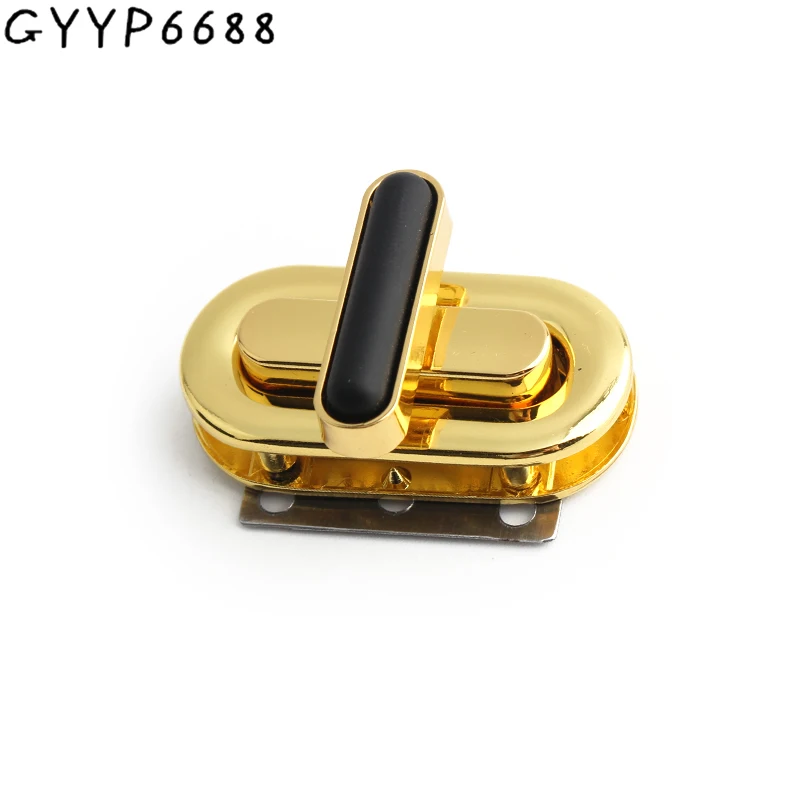 1/5/20sets oval shape 41*20mm oval shape turn lock for 2021 fashion handbag twist lock decorative bag accessories