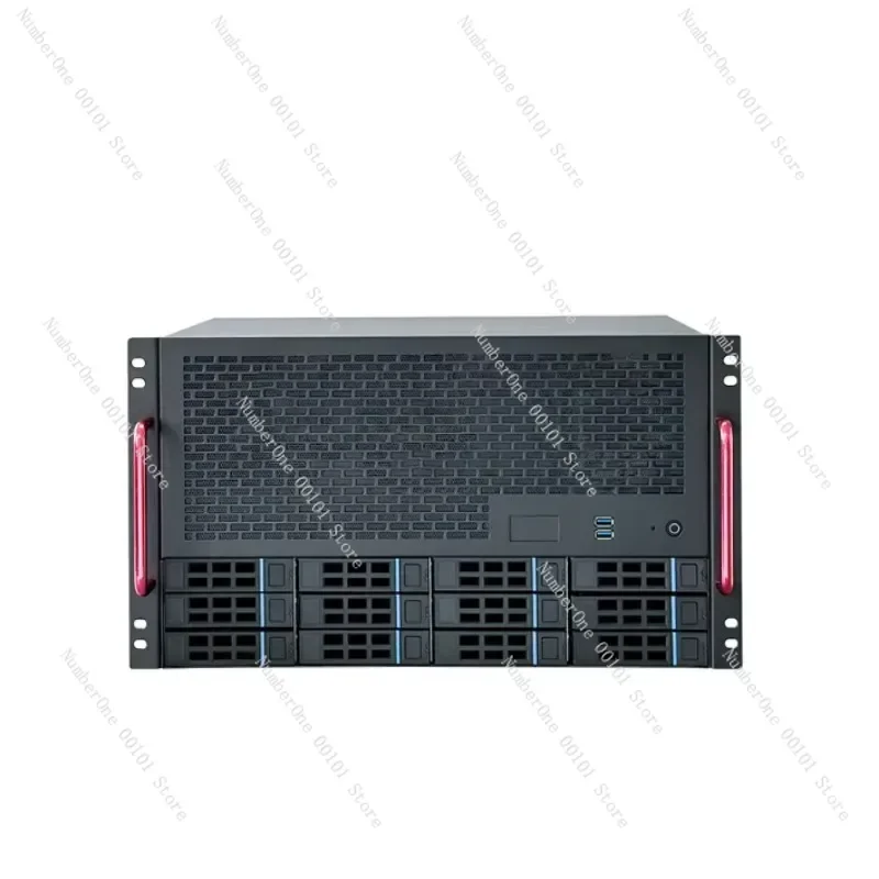 12 Bay NAS Chassis, ATX Motherboard, ATX Power Supply, 8 Full Height Slots, Enterprise AIO Server
